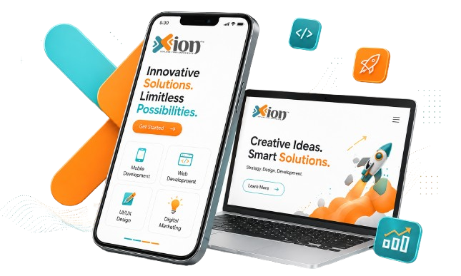 Xion Digi App Mockup Light